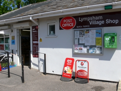 Outside the Post Office